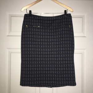 Talbots Pencil Skirt in Navy